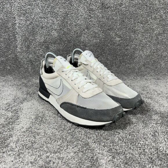 Nike Daybreak Type N.354 CJ1156-100 Mens Sz 6.5 White Black Waffle Running Shoes - Picture 2 of 12